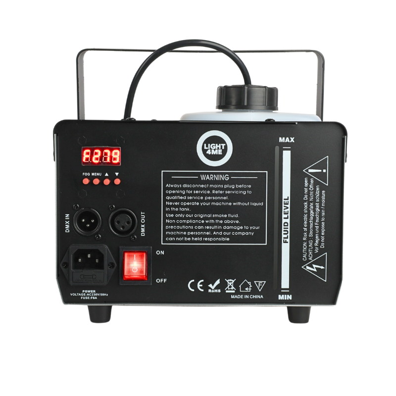 Light4Me FOG 1500 LED V2 - Wytwornica dymu