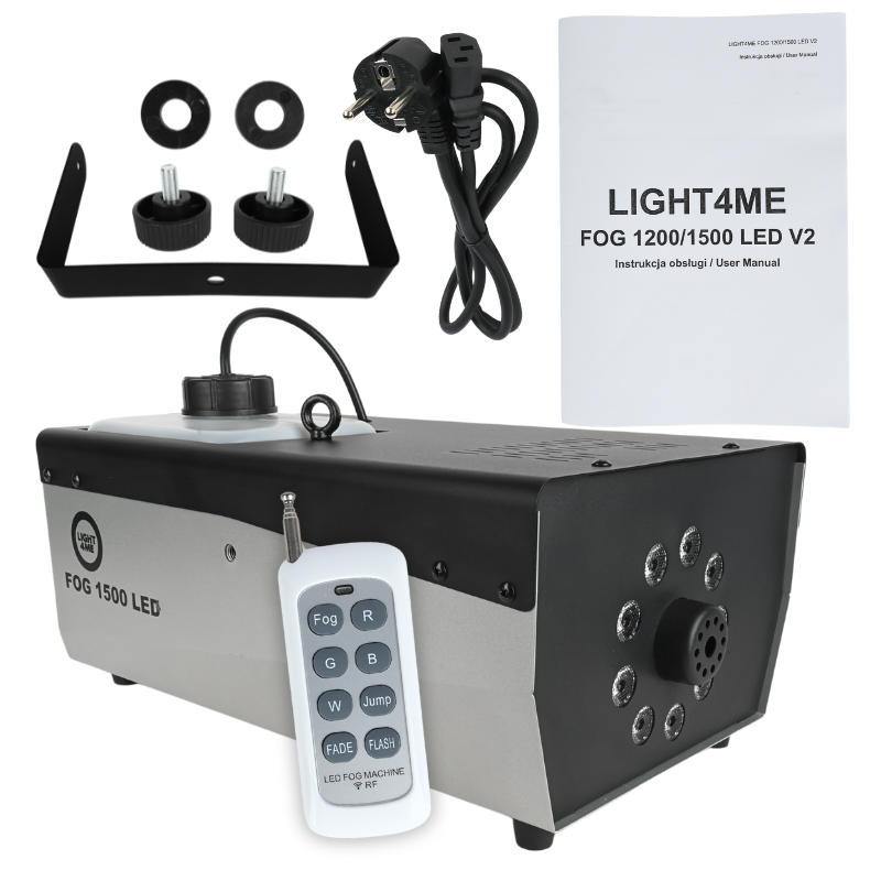 Light4Me FOG 1500 LED V2 - Wytwornica dymu
