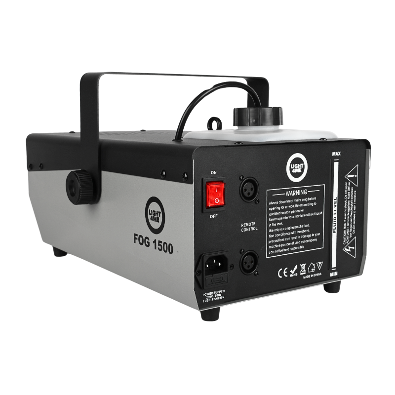 Light4Me FOG 1500 V2 - Wytwornica dymu