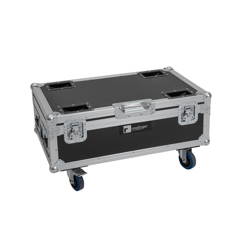 Roadinger Flightcase 6x AKKU UP-4 QCL Spot QuickDMX MK2 - Skrzynia transportowa
