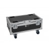 Roadinger Flightcase 6x AKKU UP-4 QCL Spot QuickDMX MK2 - Skrzynia transportowa
