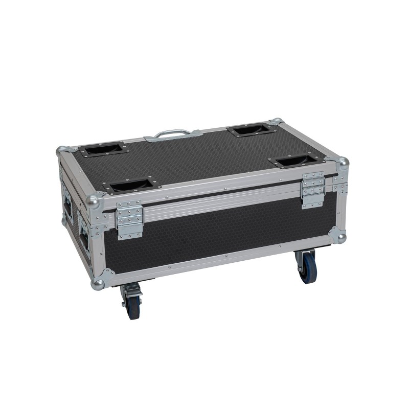 Roadinger Flightcase 6x AKKU UP-4 QCL Spot QuickDMX MK2 - Skrzynia transportowa