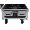 Roadinger Flightcase 6x AKKU UP-4 QCL Spot QuickDMX MK2 - Skrzynia transportowa