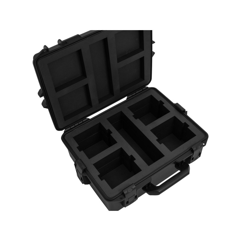 Roadinger Case for 4x AKKU UP-4 QCL Spot QuickDMX MK2 - Skrzynia transportowa