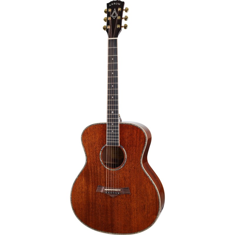 Arrow Platinum A MH/MH Mahogany/Mahogany gitara akustyczna