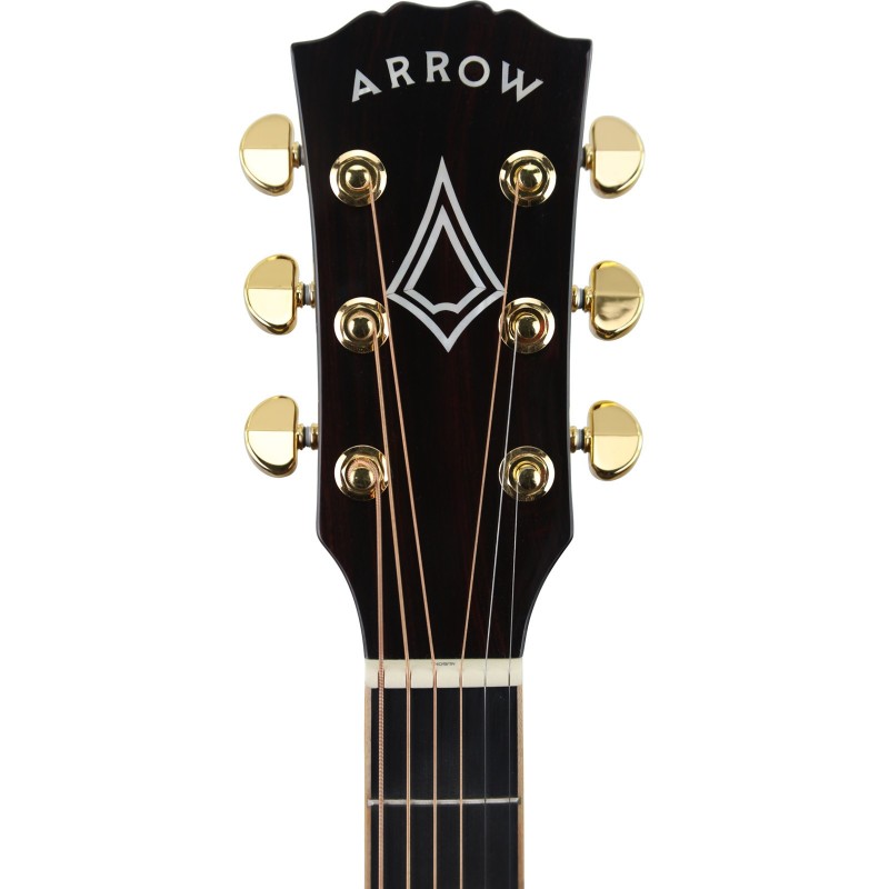 Arrow Platinum A MH/MH Mahogany/Mahogany gitara akustyczna