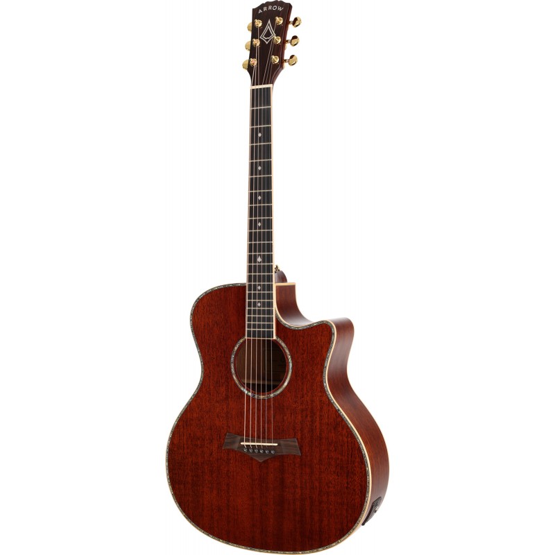 Arrow Platinum Elite A CE MH/MH Mahogany/Mahogany gitara elektroakustyczna