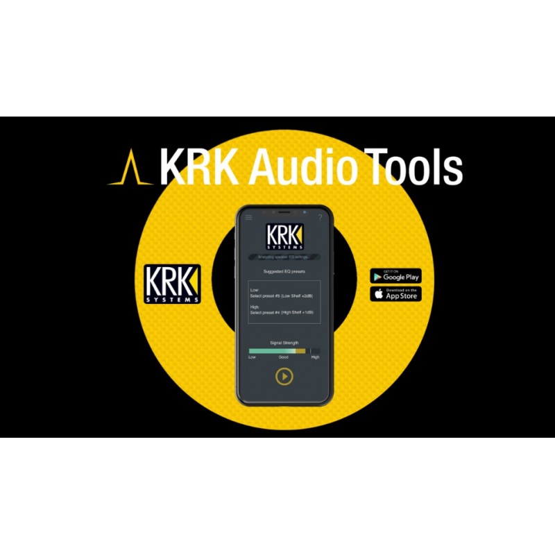 KRK Rokit 8 G5 - monitor studyjny - 12 - Monitory studyjne - ROKIT 8 G5 został wyposażony w 8-calowy głośnik nisko-średniotonowy