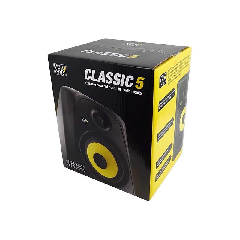 KRK Classic 5 Monitor Pack - zestaw monitorów studyjnych - 6 - Monitory studyjne - KRK Classic 5 Monitor Pack to zestaw monitoró