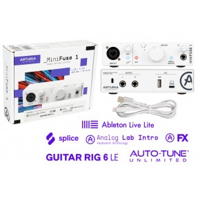 Arturia MiniFuse 1 WH - interfejs audio / Bezpłatne wsparcie techniczne - 1 - Interfejsy audio - Odkryj pełnię możliwości nagryw