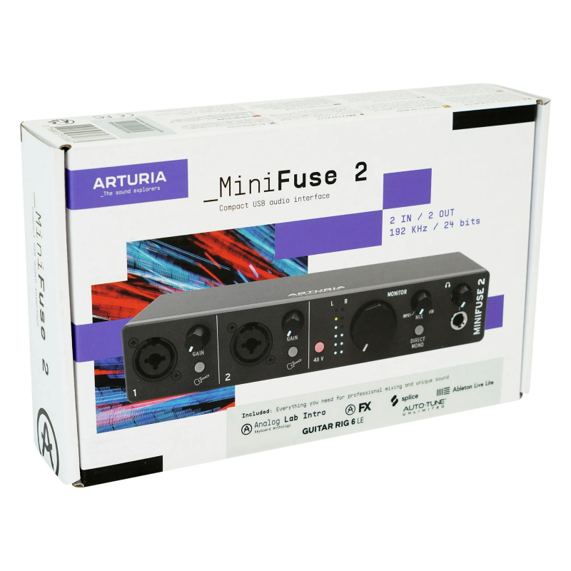 Arturia MiniFuse 2 BK - interfejs audio / Bezpłatne wsparcie techniczne - 5 - Interfejsy audio - Odkryj potencjał Arturia MiniFu