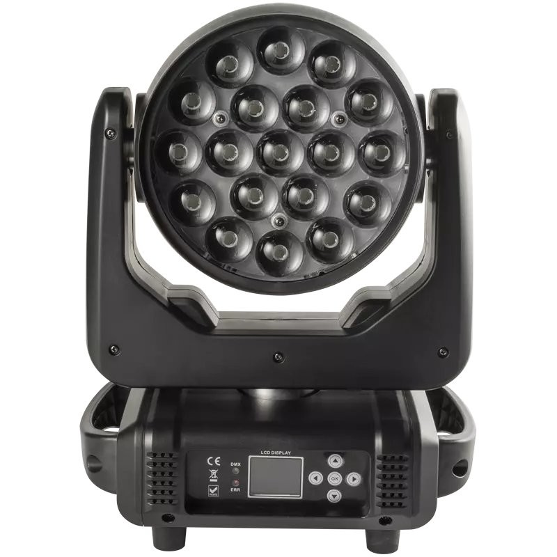 Flash WASH LED 1915 ZOOM v2203 - Głowa ruchoma Wash