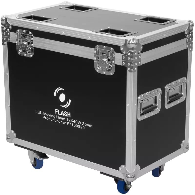 Flash CASE FOR 2x WASH LED 1240 ZOOM - Skrzynia transportowa na 2 urządzenia WASH LED 1240 ZOOM