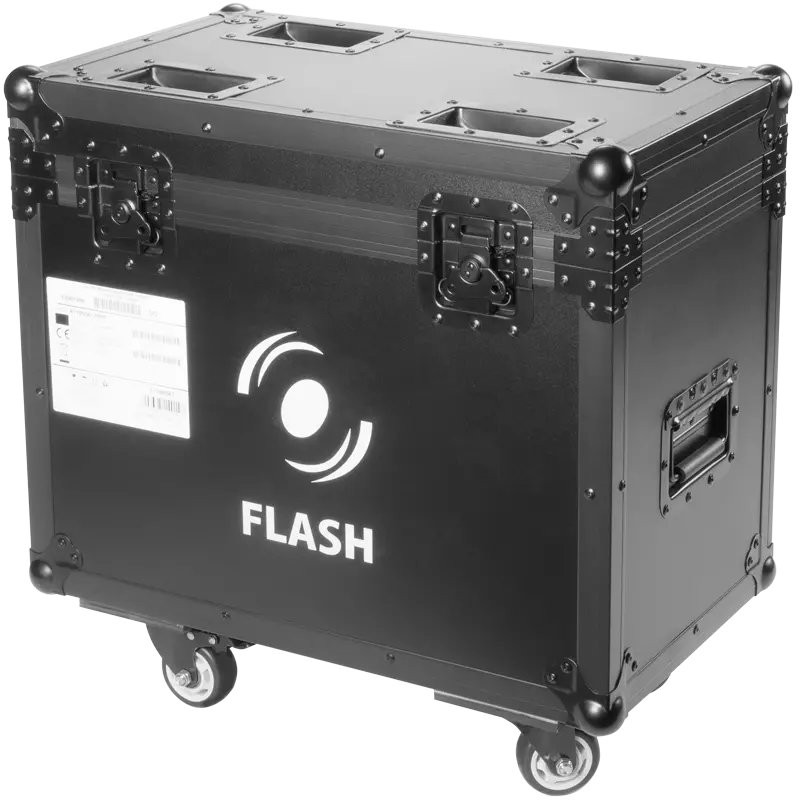 Flash CASE FOR 2x WASH LED 1915 ZOOM v2203 - Skrzynia transportowa na 2 urządzenia WASH LED 1915 ZOOM v2203