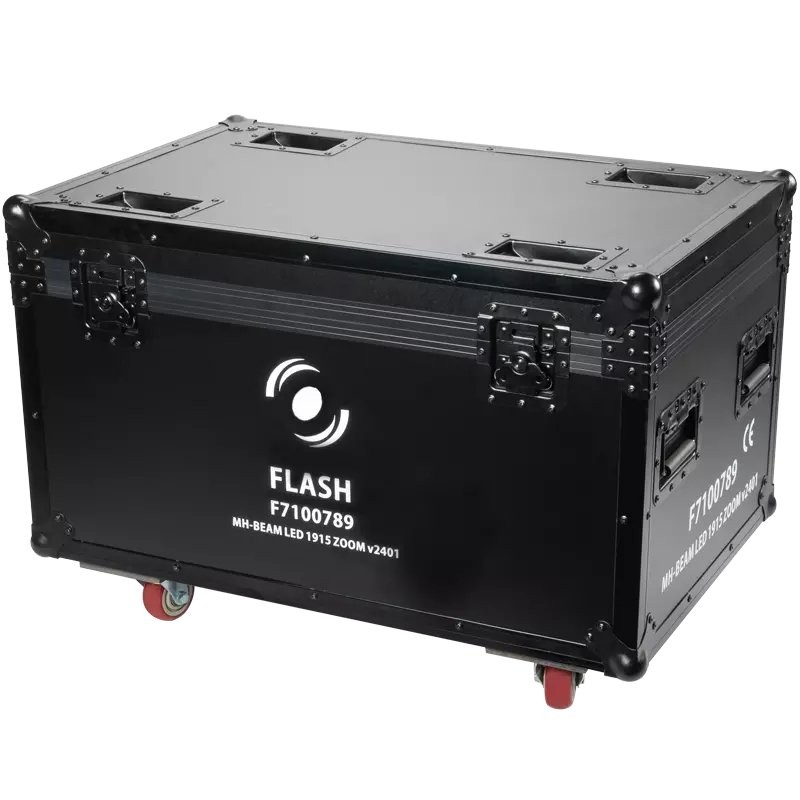 Flash CASE FOR 4x BEAM LED 1915 ZOOM v2401 - Skrzynia transportowa na 4 urządzenia BEAM LED 1915 ZOOM v2401