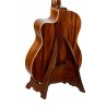 Ortega OWGS-1 - Statyw Gitarowy Drewniany - 3 - Uchwyty gitarowe - Idealny Statyw Gitarowy Drewniany do domu, miejsca do ćwiczeń