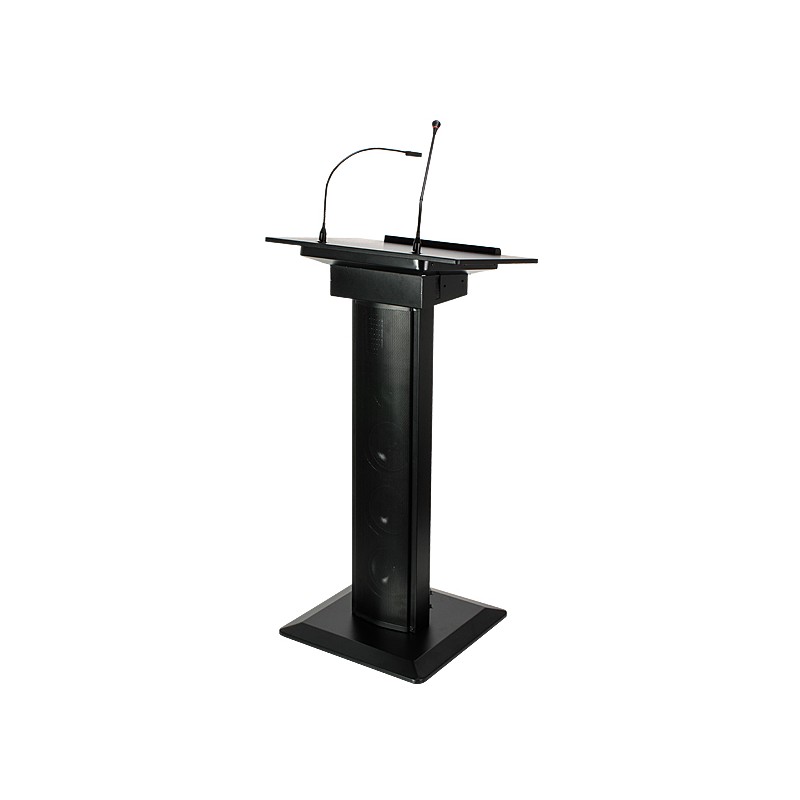 ITC AUDIO T-6236 - Mównica konferencyjna - 2 - Mównice - Mównica posiada wbudowany wzmacniacz o mocy wyjściowej 60 W oraz dwudro