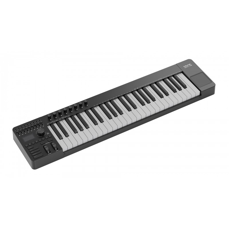 NUX NTK-49 Klawiatura sterująca MIDI USB - 3 - Klawiatury, Kontrolery MIDI - NUX NTK-49 to kontroler MIDI wyposażony w 49 klawis