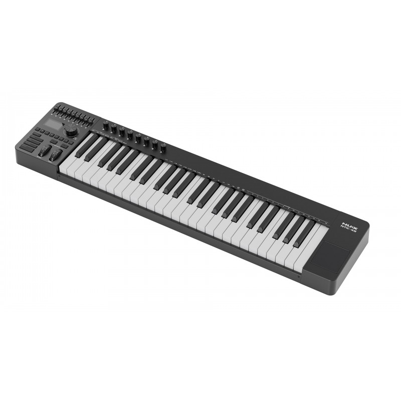 NUX NTK-49 Klawiatura sterująca MIDI USB - 4 - Klawiatury, Kontrolery MIDI - NUX NTK-49 to kontroler MIDI wyposażony w 49 klawis