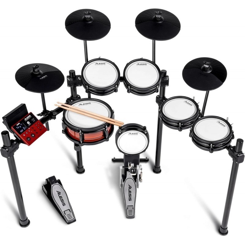 Alesis Nitro PRO XL Kit - perkusja elektroniczna - 1 - Perkusje elektroniczne - Alesis Nitro Pro XL to rozbudowany zestaw perkus