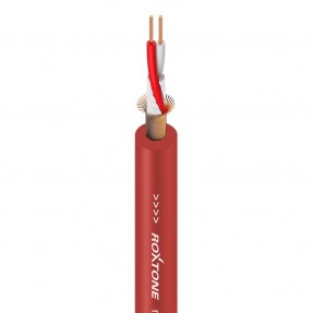 Roxtone MC002-100m-RD - Kabel mikrofonowy - na metry