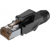 Roxtone RJ45C5E-PH-BK - Wtyk typu RJ45 z osłoną