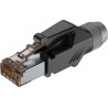 Roxtone RJ45C5E-PH-GY - Wtyk typu RJ45 z osłoną