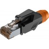 Roxtone RJ45C5E-PH-OG - Wtyk typu RJ45 z osłoną