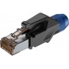 Roxtone RJ45C5E-PH-BU - Wtyk typu RJ45 z osłoną