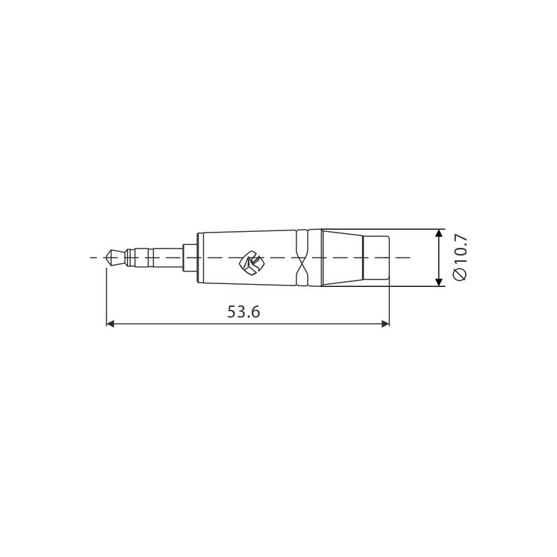 Roxtone RMJ3PX-NN - Wtyk typu Jack 3.5mm stereo