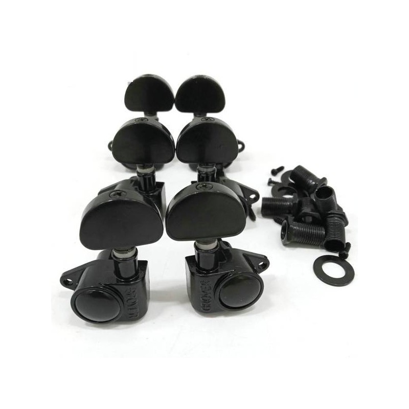 Kera Audio KLPS134 Black - Klucze do gitary elektrycznej olejowe