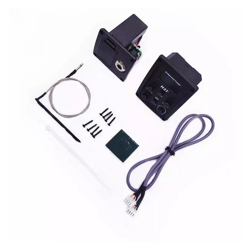 Kera Audio H3T - Pickup aktywny do gitary z tunerem chromatycznym