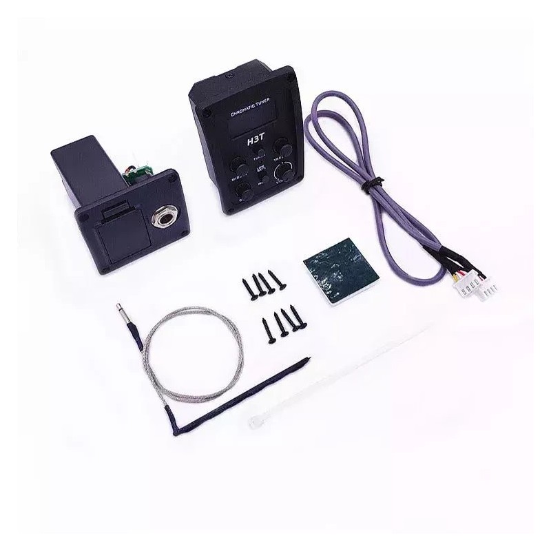 Kera Audio H3T - Pickup aktywny do gitary z tunerem chromatycznym