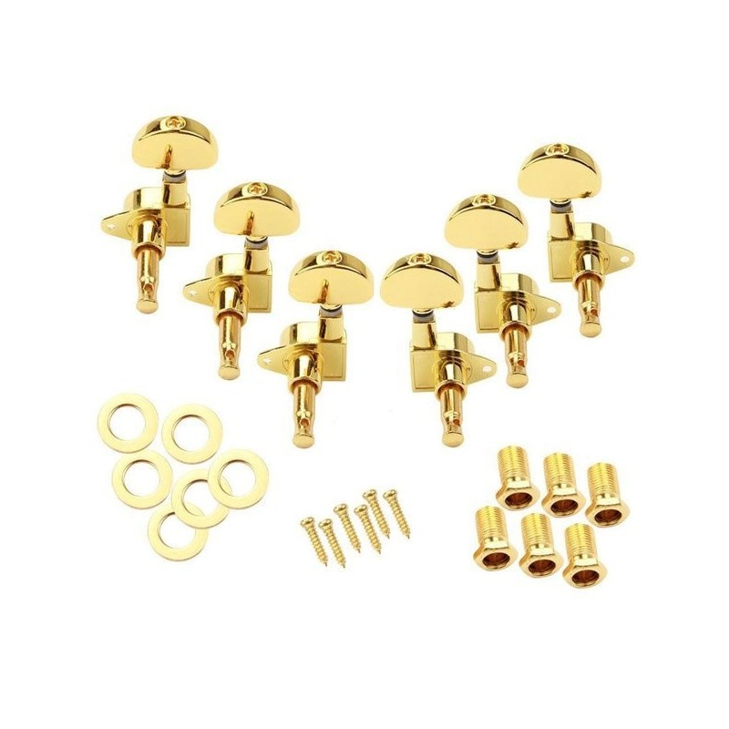 Kera Audio KLPS134 Gold - Klucze do gitary elektrycznej olejowe