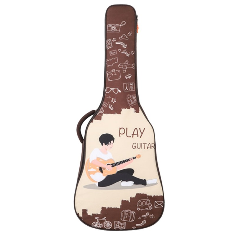 Hard Bag B-1913-41" Coffe - Pokrowiec na gitarę akustyczną