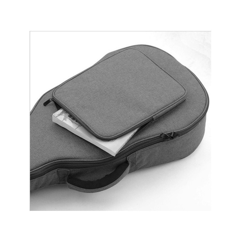 Hard Bag GB-15-41 szary - Pokrowiec na gitarę akustyczną