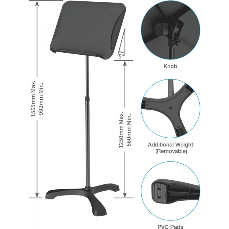 Roxtone SMS100 - Statyw muzyczny dla orkiestry
