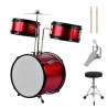 Kera Audio ZPD-3-Red - Zestaw perkusyjny dla dzieci