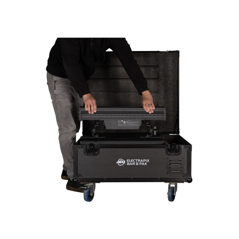 American DJ ElectraPix Bar 8 Pak Belki LED BAR zestaw - 4 - Belki LED BAR - Belki LED BAR ElectraPix Bar 8 Pak to kompleksowe ro