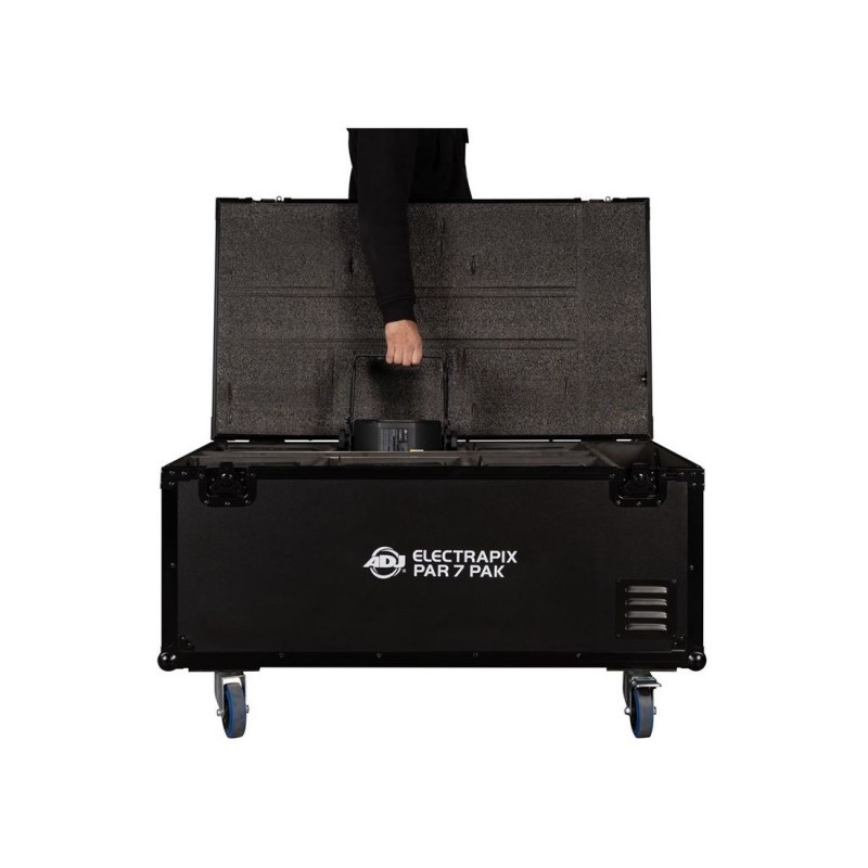 American DJ ElectraPix Par 7 Pak Akumulatorowe Reflektory PAR LED zestaw - 3 - Zestawy Oświetleniowe - Akumulatorowe Reflektory 