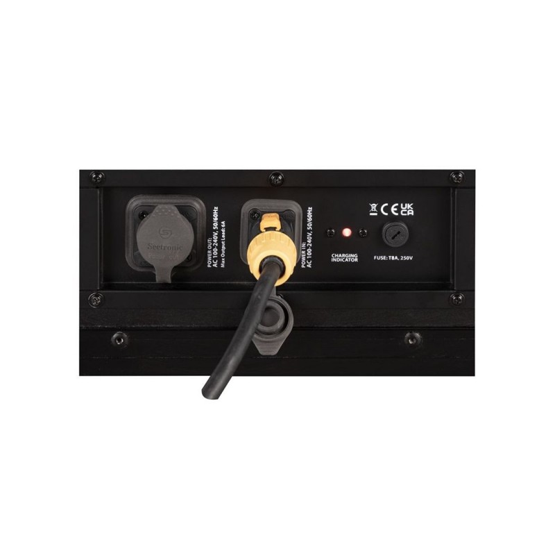 American DJ ElectraPix Par 7 Pak Akumulatorowe Reflektory PAR LED zestaw - 6 - Zestawy Oświetleniowe - Akumulatorowe Reflektory 