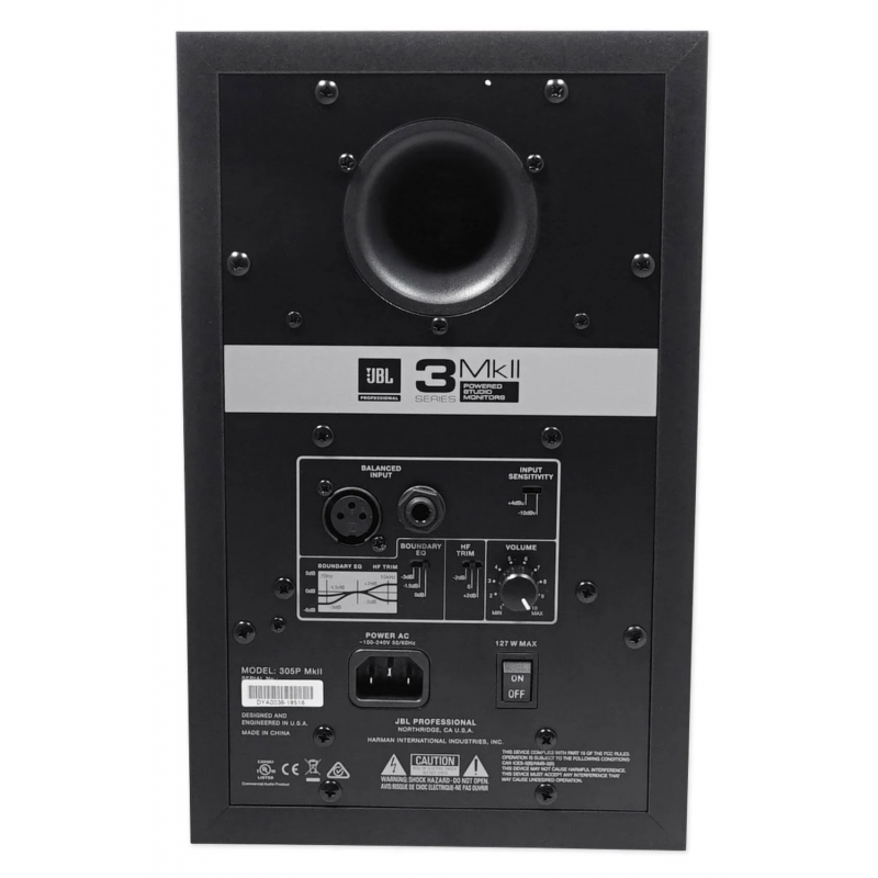 Jbl 305P MKII - monitor studyjny - 2 - Monitory studyjne - Przenośny monitor studyjny nowej generacji JBL 305P MkII zapewnia leg