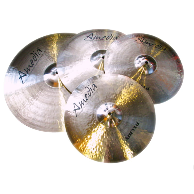Amedia Ancyra Set 14, 16, 20 + Free Crash 18" - zestaw talerzy perkusyjnych - 1 - Komplety talerzy perkusyjnych - Zestaw talerzy