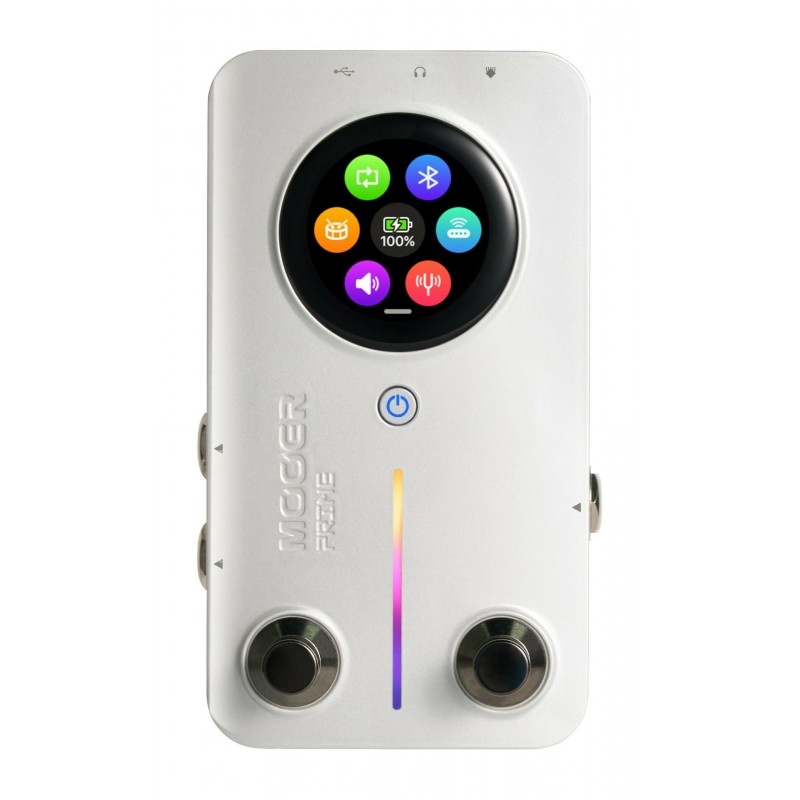 Mooer Prime M2 Intelligent Multi Effects Floor Pedal, Silver Multiefekt gitarowy - 1 - Multiefekty gitarowe - Srebrny Multiefekt