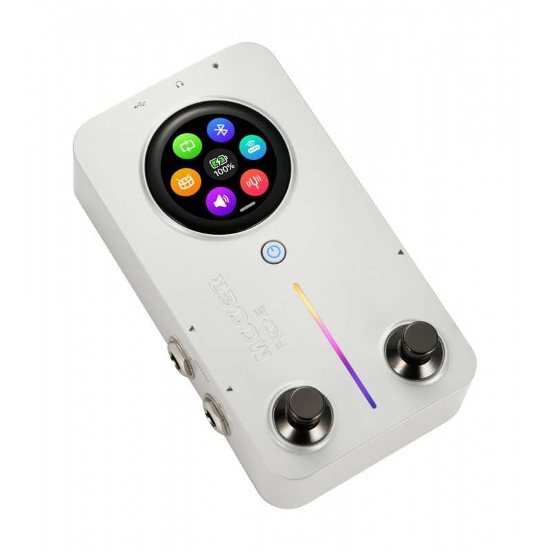 Mooer Prime M2 Intelligent Multi Effects Floor Pedal, Silver Multiefekt gitarowy - 2 - Multiefekty gitarowe - Srebrny Multiefekt