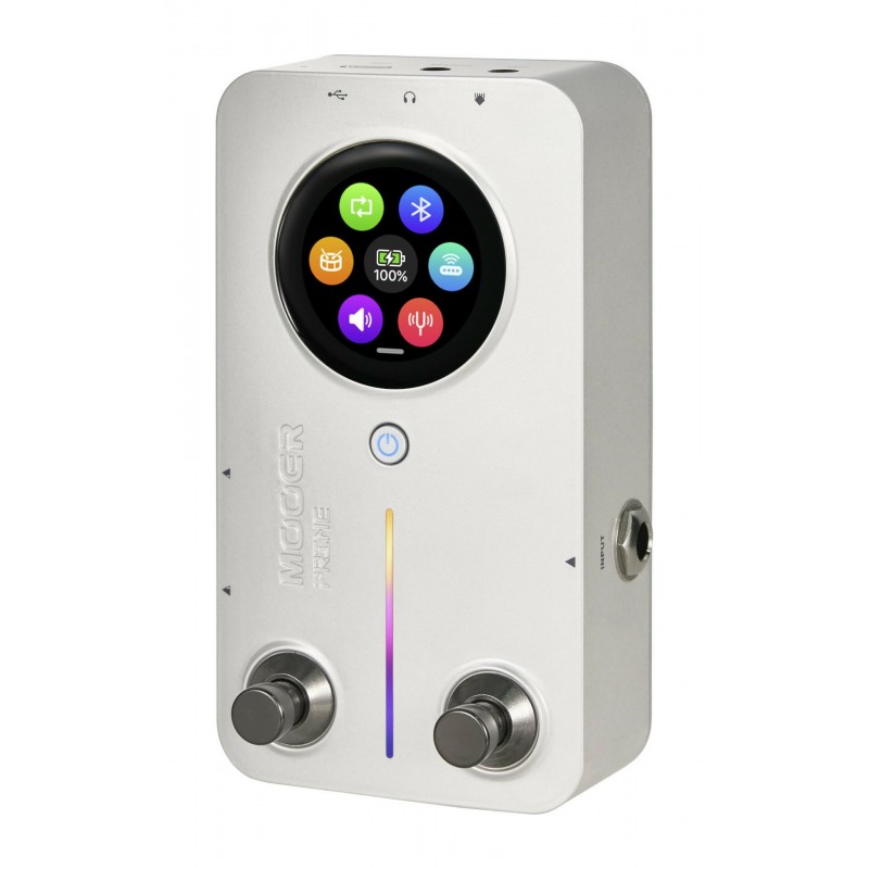 Mooer Prime M2 Intelligent Multi Effects Floor Pedal, Silver Multiefekt gitarowy - 5 - Multiefekty gitarowe - Srebrny Multiefekt