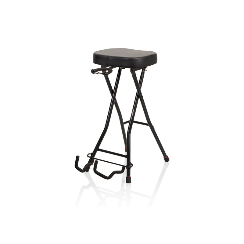 Gator Frameworks GFW-GTRSTOOL - Stołek dla gitarzysty ze statywem
