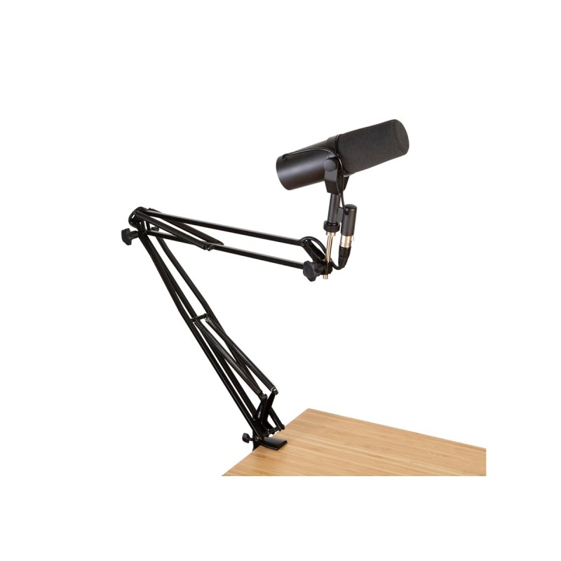 Gator Frameworks GFWMICBCBM1000   - Biurkowy statyw mikrofonowy do transmisji i podcastów