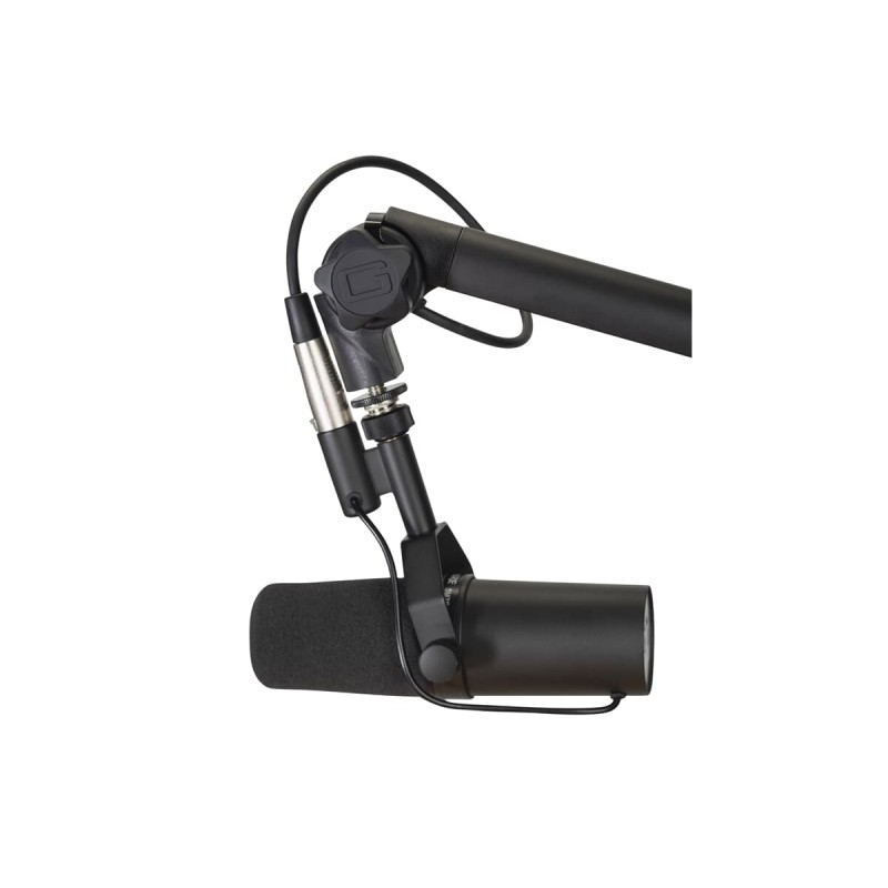 Gator Frameworks GFWMICBCBM3000 - Biurkowy statyw mikrofonowy do transmisji i podcastów