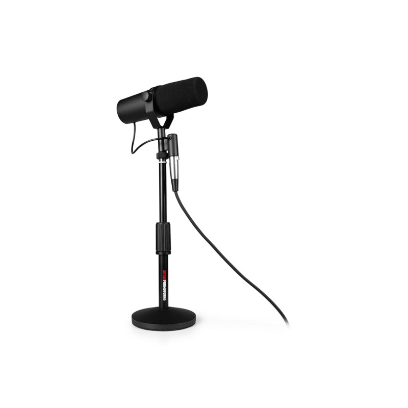 Gator Frameworks GFW-MIC-DESKTOP-2PK - Zestaw statywów mikrofonowych z kablami XLR